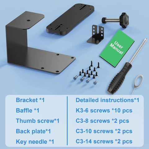 Anti Theft No Drill Doorbell Mount For Video Doorbells Like Orbitell And Reolink, Adjustable Bracket Holder For Apartments kit