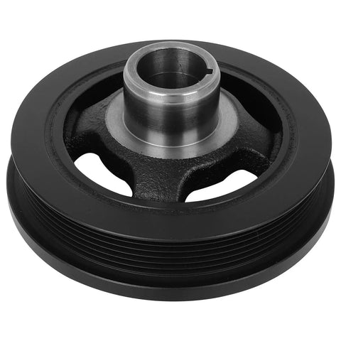 Harmonic Balancer Crankshaft Belt Drive Pulley For Dodge Avenger Challenger Charger Durango front view with metal finish