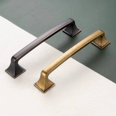 10 Pack 3 Inch Oil Rubbed Bronze Drawer Pulls Brushed Bronze Cabinet Handles for Cabinets and Drawers Ideal for Kitchen Bedroom Dresser Bathroom Vanity Cupboard Solid Metal Hardware