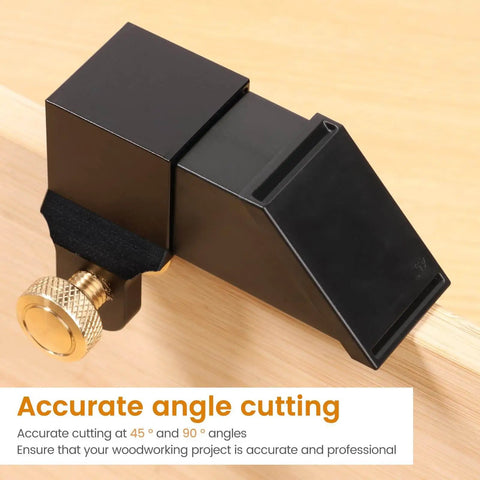 Aluminum Alloy Dovetail Jig Marker Gauge With Eight Modules, Magnetic Woodworking Marking Tool, Precise Hand Saw Guide For 45 And 90 Degree Cuts, Pro Grade Dovetail Guide For Accurate, Smooth Woodworking.