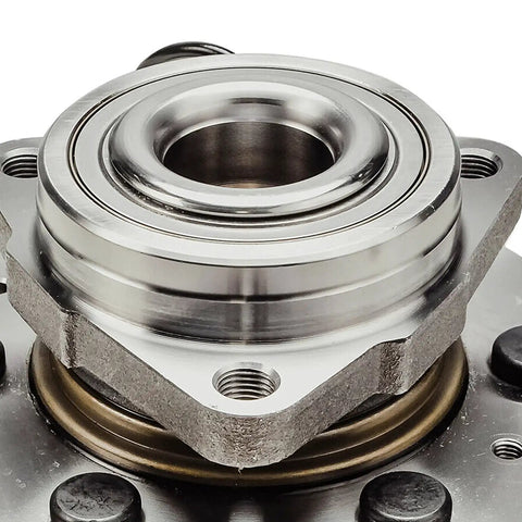Front Wheel Bearing Hub Assembly 4WD For 2014-2018 Chevy Silverado 1500, 2015-2020 Suburban Tahoe close-up, 6-Lug Hub
