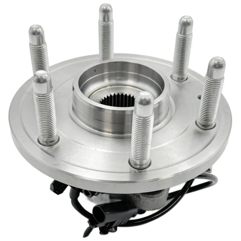 Front Wheel Hub And Bearing Assembly For 2007 2014 GM Full Size SUVs And Trucks 4WD Bolt On Direct Fit Including Escalade Suburban Tahoe Yukon Silverado 1500 Avalanche Sierra