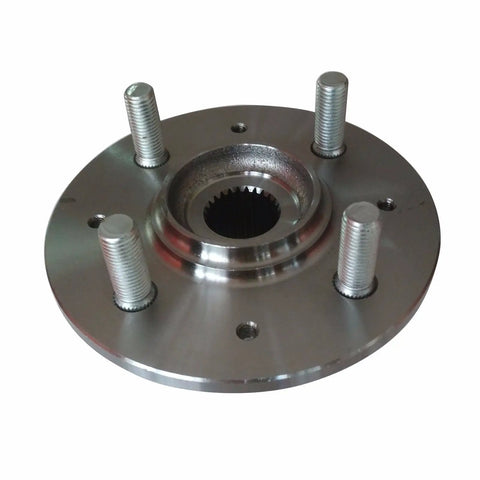 Beef Up Your Ride With Two Front Wheel Hub And Bearing Kits With Nut And Clip For 1994-2001 Acura Integra, front hub view