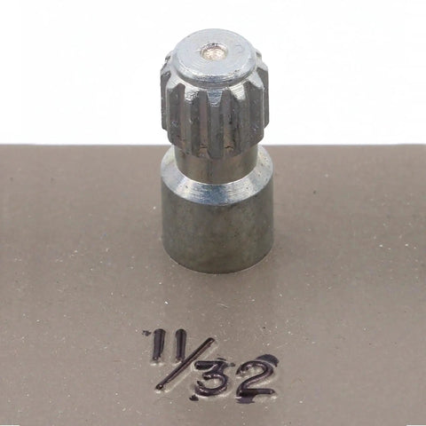 Close-up of 11/32 inch spindle for Folding Crank Window Handle For 11/32 Inch Spindle Casement And Awning Operators