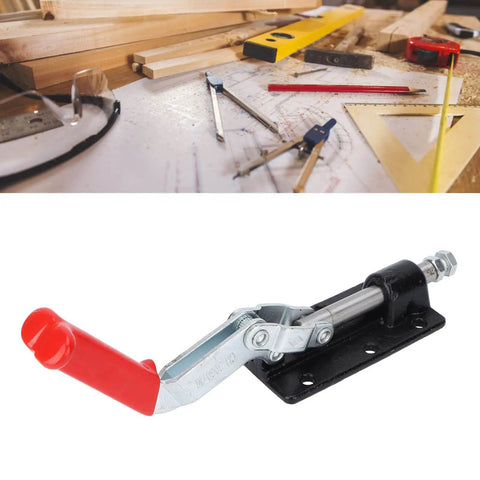 Push Pull Toggle Clamp With Quick Release For Easy Setup No Fuss And Stable Clamping Force The All Around Fixing Fixture For Woodworking Jigs Pocket Hole Jigs Metal Sheets Circuit Boards And Welding Projects Model 30607M