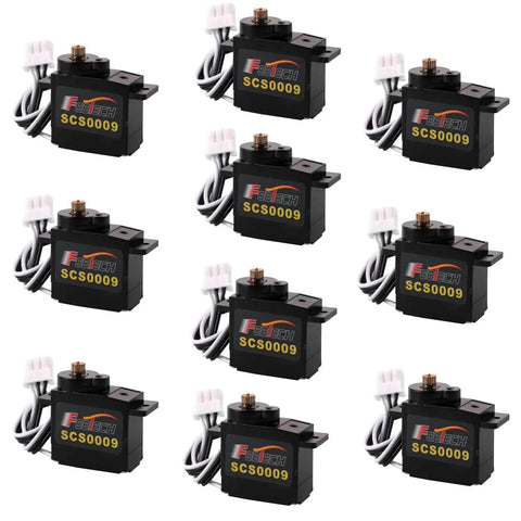 10 Servo Serial Bus Kit With Metal Gear Micro Servos 360 Degree Encoder TTL RS485 Ready For Robot Arm RC Helicopter Arduino