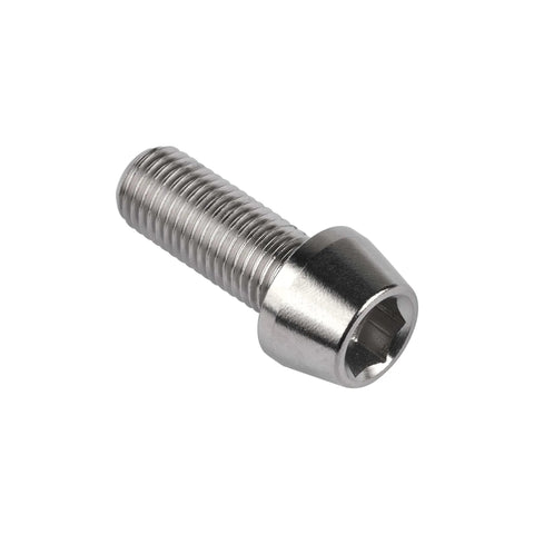 Titanium DIN 912 Socket Head Cap Screws M10x25mm Pack Of 4 Grade 5 6AL-4V Hex Allen Bolts With 1.25mm Pitch 16mm Head Dia 10mm Thread