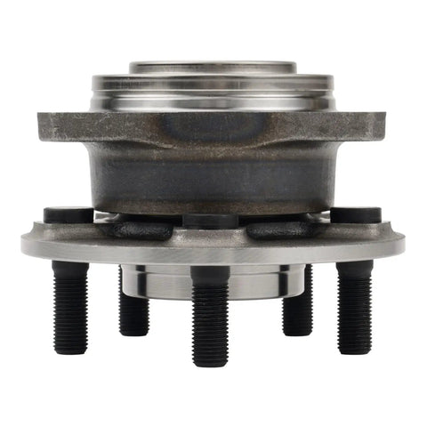 Front view of Bolt On Front Wheel Bearing And Hub Assembly 513325 Fits Dodge Charger RWD 2012 2013 2015 2023 Challenger 2012 2023 Chrysler 300 RWD 2012 2023 5 Lug Hub Replacement DIY Friendly Install.