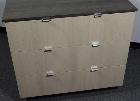Dresser with 2 Inch Edge Pull in Polished Chrome for cabinets and drawers, modern sleek hardware upgrade, installed on drawer fronts
