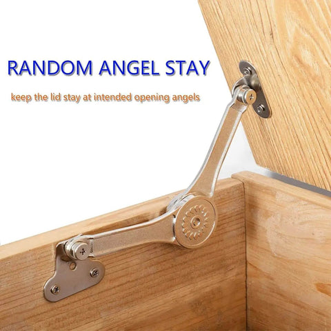 Heavy Duty Toy Box Hinges With Soft Close Lid Support For Wooden Chest And Storage Box Keeps Lid Open Until You Close It Tough