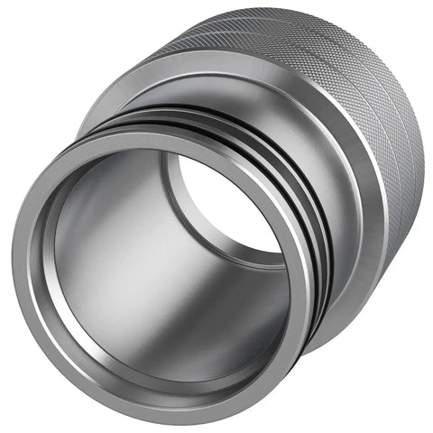 Close-up of aluminum Wheel Bearing Greaser For Maverick X3 39mm Grease Tool Kit 2017 2023 Fits Bearing 293350109 tool
