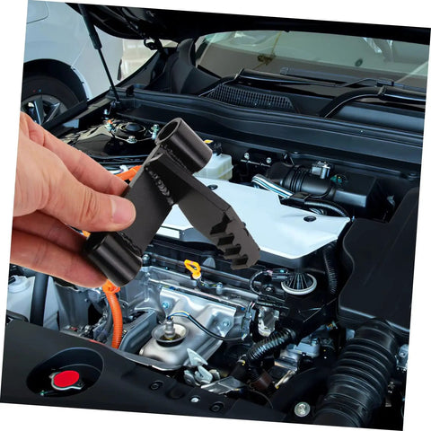 FELTECHELECTR flywheel holding tool, black metal flywheel bracket for car engines