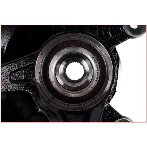 Front Right Steering Knuckle And Wheel Hub Bearing Assembly Replacement For 2007 2008 2009 CRV 2.4L L4 close-up view