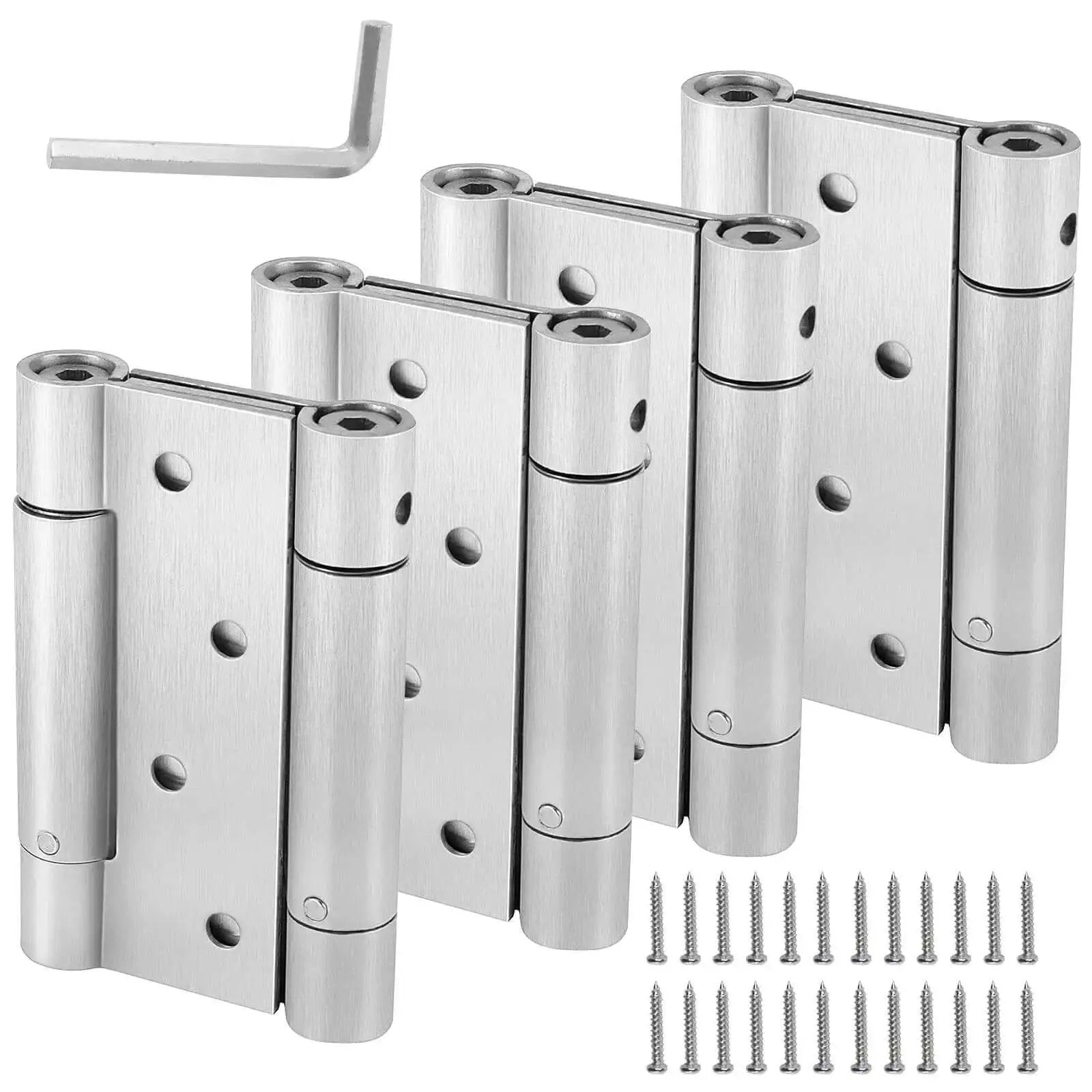 4 Inch Double Action Spring Door Hinges Heavy Duty Sta...