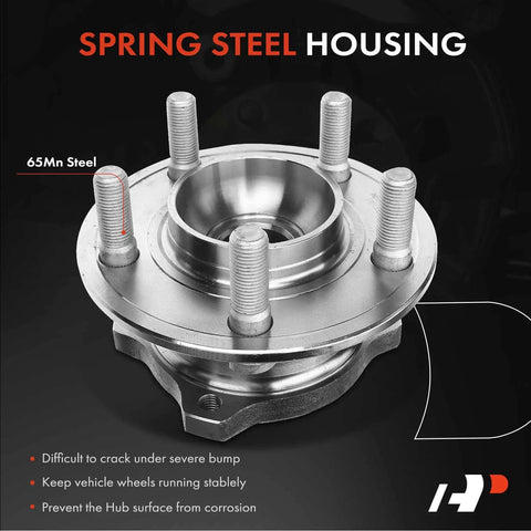 Front And Rear Wheel Bearing And Hub Assembly Set For Dodge Charger Challenger 2015 2020 And Chrysler 300 RWD 5 Lug 4 Piece