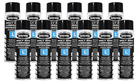 Heavy Duty PTFE Moly Lubricant Protectant For Metal Surfaces, Fast Acting Friction Reduction, Moisture Displacement, 15 Oz cans
