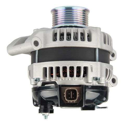 Front view of Premium Alternator Replacement For Honda And Acura Fits 2003 2009 Accord 2006 2010 Civic 2007 2009 CR V TSX 2003 2009