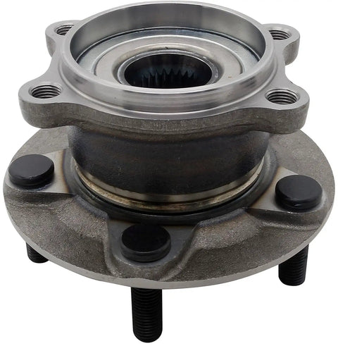 Front view of Rear Wheel Bearing And Hub Assembly For Mazda Models Complete Repair Kit With Direct Fit For A Quick No Fuss Install.