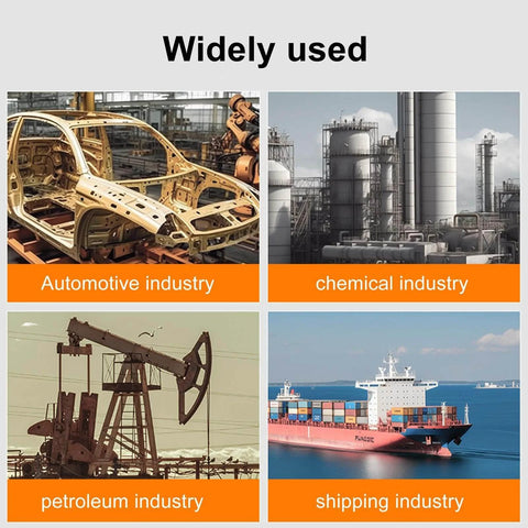 Copper Based Anti Seize Grease With High Temperature Protection used in automotive, chemical, petroleum, and shipping industries.