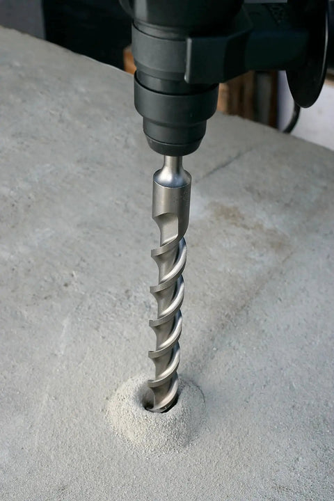 Fixed-Depth Drill Bit MDPL037DIA For Quarter-Inch Drop-In Anchors drilling into concrete for structural application