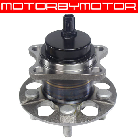 Rear Wheel Bearing And Hub Assembly With Five Lugs And ABS For 2010 2015 Prius Models Including 2012 2015 Prius Plug In Wheel Hub Replacement