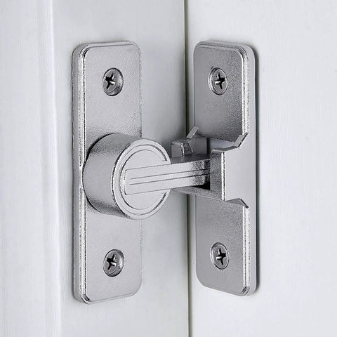 Right Angle Barn Door Latch Hardware For Sliding Doors Zinc Alloy Gate Lock Flip Gate Door Latch For Bathroom Cabinets No Fuss Install Built Tough Security Snap On Design