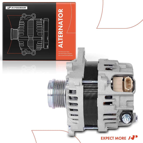 Beefed Up Heavy Duty Alternator For Subaru Forester 2014 Through 2018 12V 130A With 6 Groove Clutch Pulley Clockwise Fits 2.0L And 2.5L Engines High Output Auto Replacement