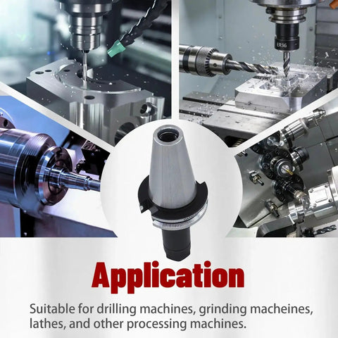 ER16 Collet Chuck Tool Holder Set Four Inch 100mm Length For CNC Milling Lathe Engraving Machines