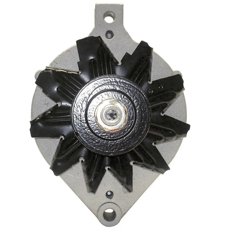 Front view of Remanufactured Alternator 3342091 with high temp bearings and double lipped seals