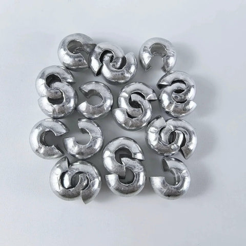 20 Pack Ball Bead Chain Stop 10.0mm Extra Large for Number Ten Beaded Ball Chain Curtain Louvers preventing lifting and pulling