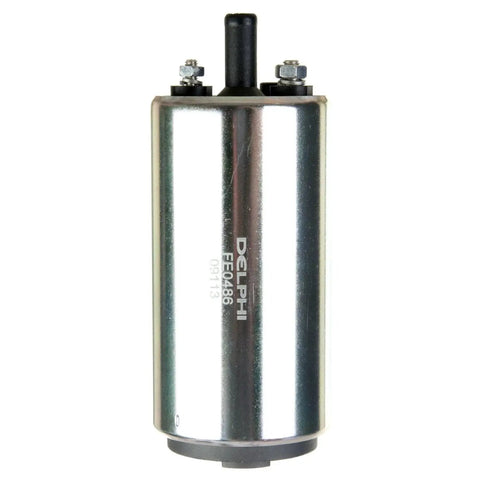 FE0486 Electric Fuel Pump Replacement For Cars And Trucks, OE Grade Reliability, extreme temperature range, silver cylindrical design