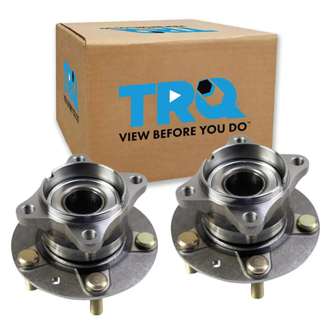 Rear Wheel Bearing And Hub Assembly Set For 2016 2021 Mazda CX 3 AWD Left And Right Pair Two Piece Replacement Kit With Easy Install Durable Bearings
