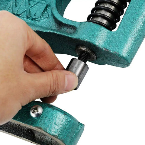 Hand adjusting Punching Die Set for Hand Press Grommet Machine With 6mm 10mm 12mm Eyelet Hole Punch Tools