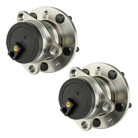 Rear Wheel Hub Bearing Assembly Pair For 2007 2015 Mazda CX 9 FWD 5 Lug Vehicles And OE Style Replacement 512452 Hub Kit