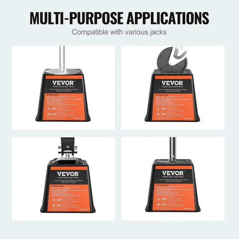 RV Leveling Blocks For Trailers And Campers, 6000 Lbs Capacity Polypropylene Stabilizer Blocks compatible with various jacks