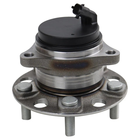 Rear Wheel Bearing And Hub Assembly Set 2 Piece For Hyundai Elantra N Kona N Sonata 2020 To 2023 And Kia K5 2021 shown close-up