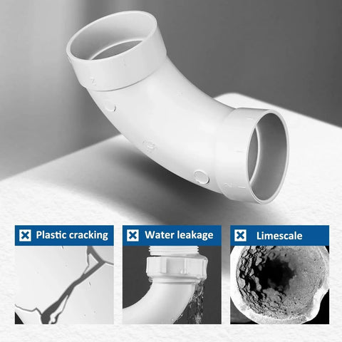 3 Pack Replacement Central Vacuum 90 Degree Elbow Fittings For 2 Inch Vacuum Pipe To Prevent Clogs And No Fuss Install LEFITPA Compatible For Quick Fit Connection And Long Lasting Performance In Home Central Vacuum Systems, front view