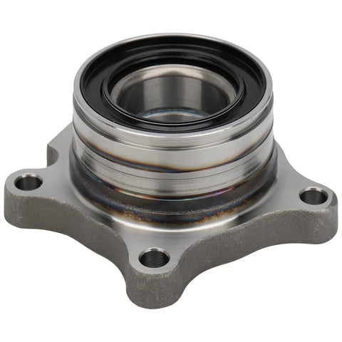 Rear Right Wheel Bearing For Toyota Tundra 2007 To 2020 All Models Land Cruiser 2008 To 2020 All Models And Lexus LX570 2008 To 2020 With ABS Premium Replacement Part For Smooth Rotation And Long Lasting Performance, close-up view showing 4-bolt flange and ABS encoder.