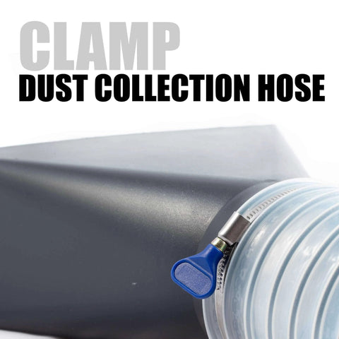Adjustable Stainless Steel Hose Clamps 5 To 6 Inch With Thumb Screw Key No Tools Needed Easy Turn Clamp Pack Of 5