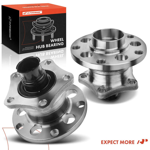 2X Rear Wheel Bearing And Hub Assembly For Volkswagen Passat 1998-2005 FWD And Audi A6 1998-2004 A6 Quattro 1998-2004 High Load Capacity