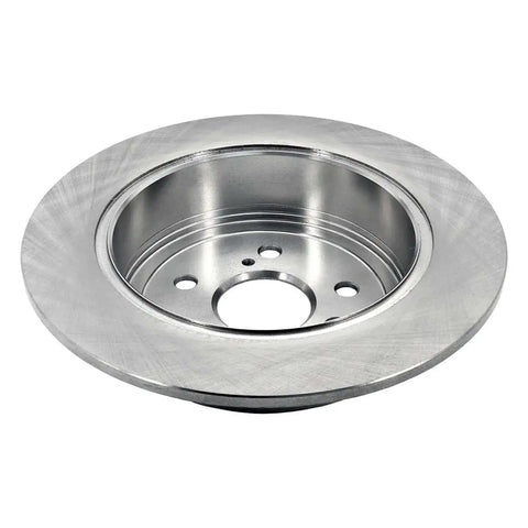 Rear Solid Disc Brake Rotor With Forged Flange For Precise Fit And ABS Signaling Induction Hardened Raceways For Vibration Free Operation