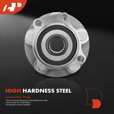 Front Wheel Bearing And Hub Assembly 5-Lug Fit For Subaru Forester 2014-2018, Impreza 2014-2019, Crosstrek 2016-2021, XV Crosstrek 2014-2015