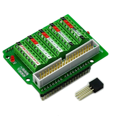 Arduino Screw Terminal Block Breakout Module For Uno R3 Soldered And Ready To Use 3 5mm Pitch Fits 26 AWG To 16 AWG Wires M2 Screws