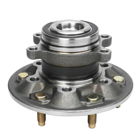 RWD Front Wheel Hub And Bearing Assembly With 16mm Thread Outer Tie Rod End And Sway Bar Link Replacement Kit for 2009-2012 Chevy Colorado GMC Canyon ABS