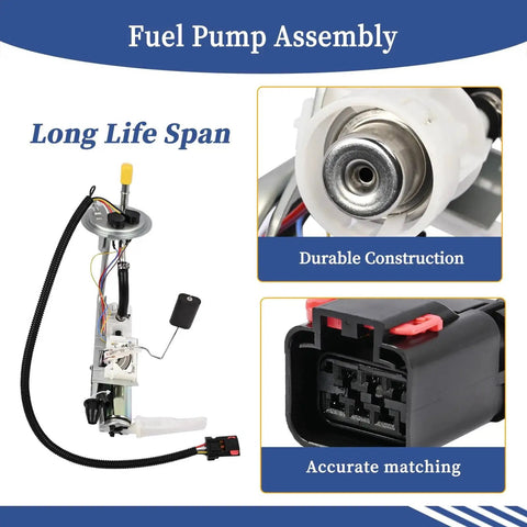 Fuel Pump Assembly For Jeep Cherokee XJ 1996 2.5L And 4.0L Engines Replacement 5003869AA 5003869 OE Grade Drop-In Fit