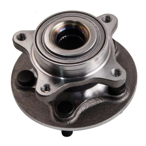 Land Rover Discovery 3 Front Wheel Bearing Hub Assembly Kit LR014147 Drop In Replacement For Years 2005-2013, front view