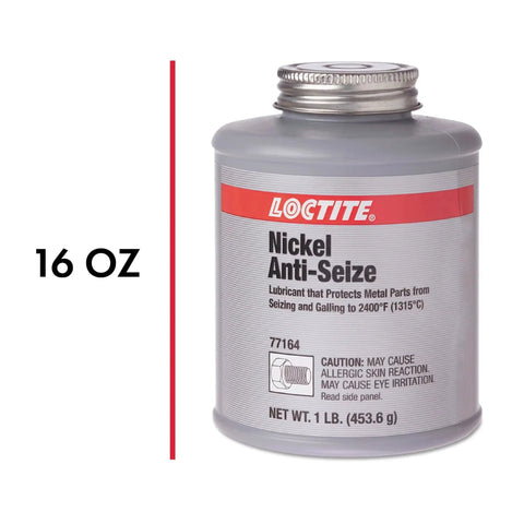 Nickel Anti Seize Lubricant For High Temperature Metal Fasteners Heavy Duty 16 Oz Can Resists Galling And Corrosion Loctite LB 77164