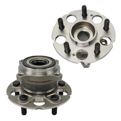 Rear Wheel Bearing Hub Assembly For Honda CR V 2007 To 2011 4WD And Acura RDX 2007 To 2012 As Well As 2016 To 2018 AWD shown separately