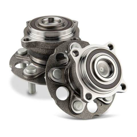 Pair Rear Wheel Hub Bearing Assembly 512344 For Honda CR V 2007 2011 Crosstour 2012 2015 Accord Crosstour 2010 2011 FWD 5 Lug