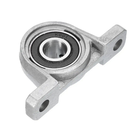 Six Pack Pillow Block Bearing Kit 12mm Bore Self Aligning Mount With Cast Iron Housing Zinc Alloy Inner Bearings For Low Friction Quiet Operation And Vibration Reduction